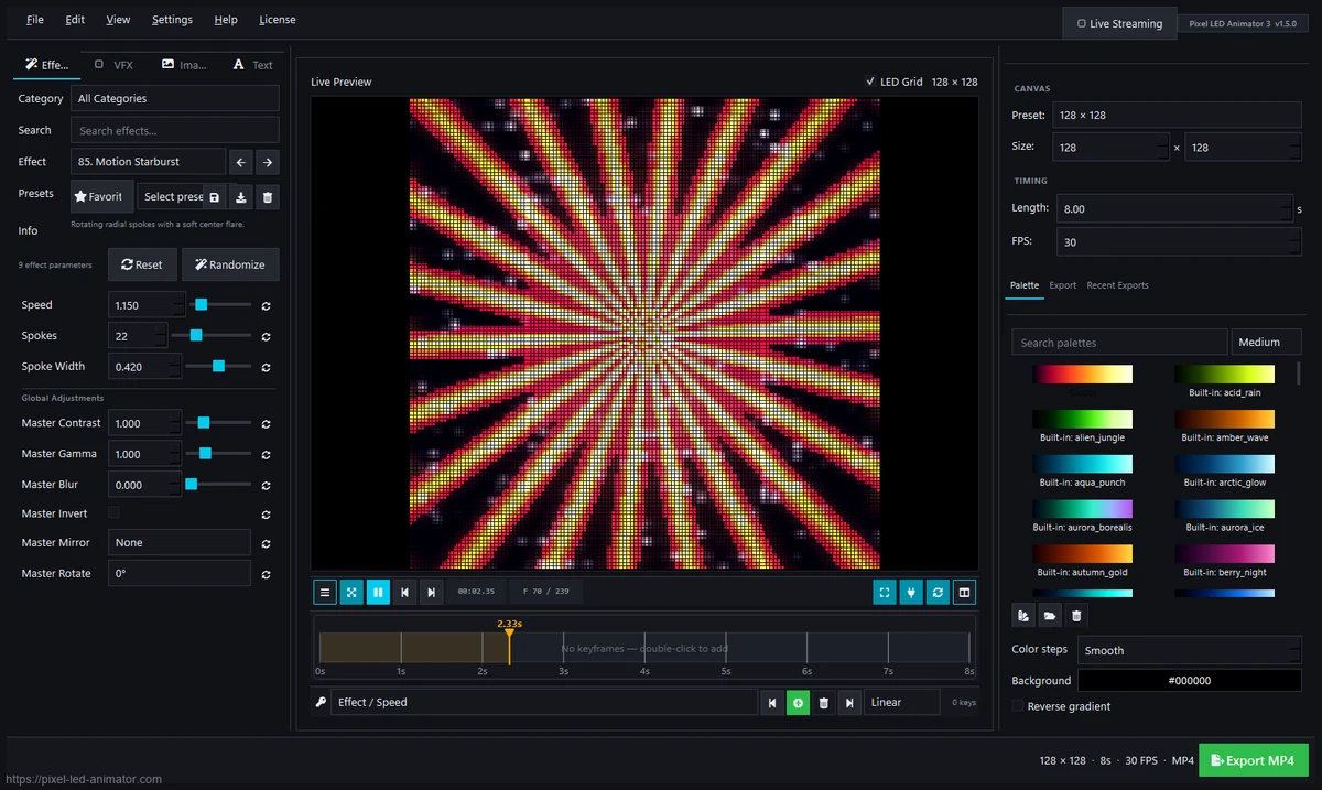 Pixel LED Animator 2.3.4 – Elevate Your LED Programming and Light Design