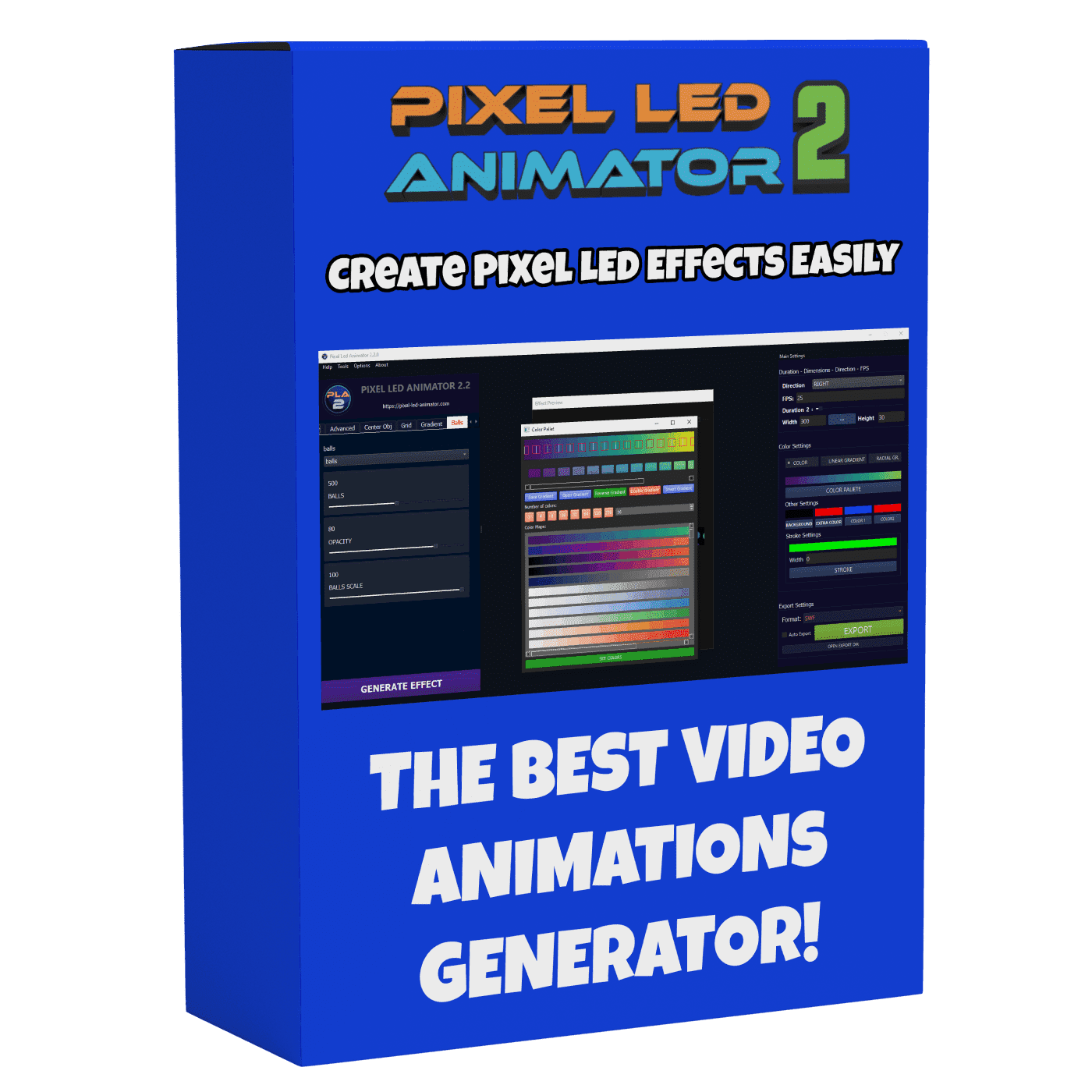 Use LedEdit 2014 with Pixel Led Animator 2 to Create Custom LED Animations